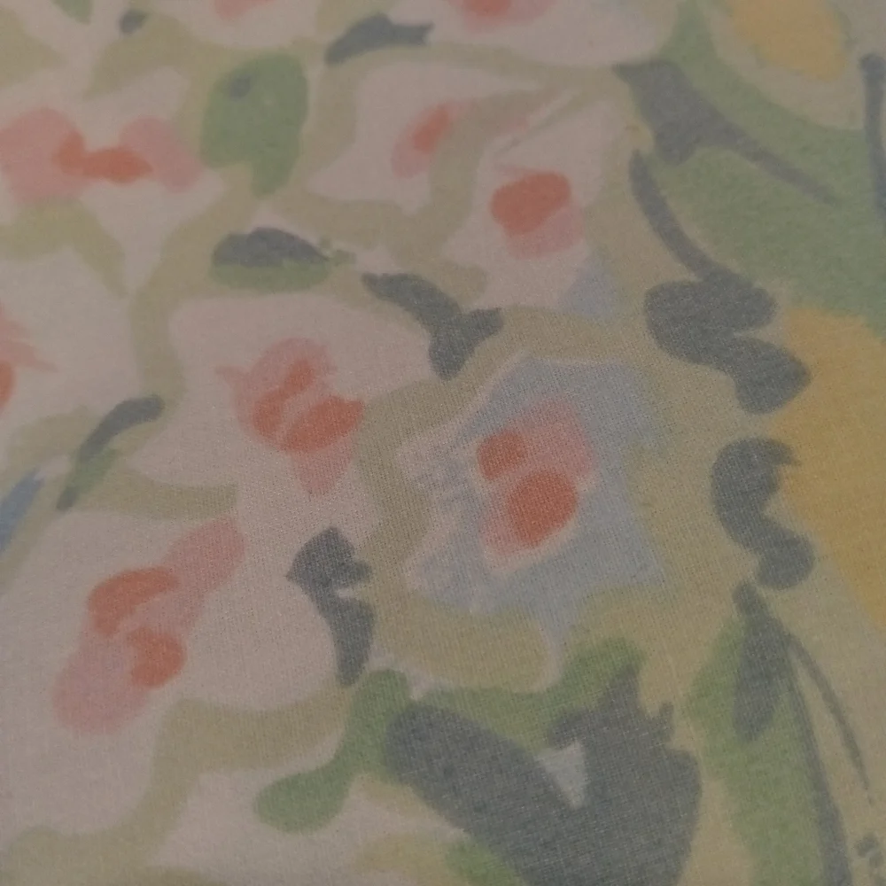 VTG Martex Atilier Claude Monet Water Lilies Floral King Pillow Cases *PAIR*
